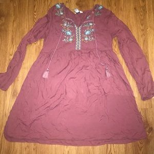 Purple Swing Dress